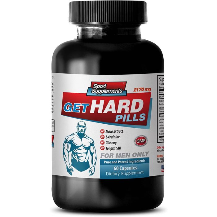 Sport Supplements 60 Capsules Get Hard Pills Men Libido Booster - supplemynts.com