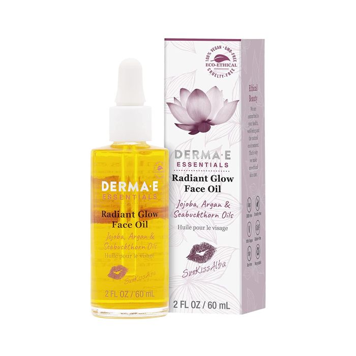 SunKissAlba Radiant Glow Signature Antioxidant Facial Oil 2oz Derma E - supplemynts.com