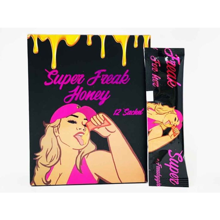 Super Freak For Her Sensual Enhancement Honey Sachet - supplemynts.com