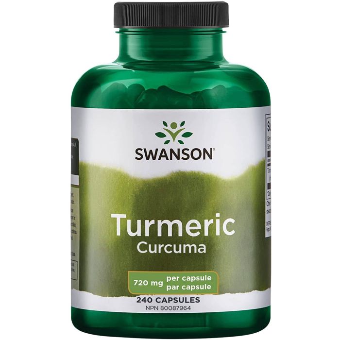 Swanson Turmeric Curcuma Antioxidant Supplement 240 Caps - supplemynts.com