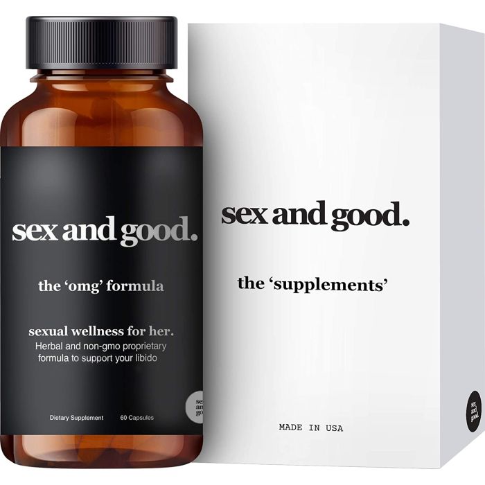 The Omg Formula Sex And Good The Supplements  Women Sexual Wellness - supplemynts.com