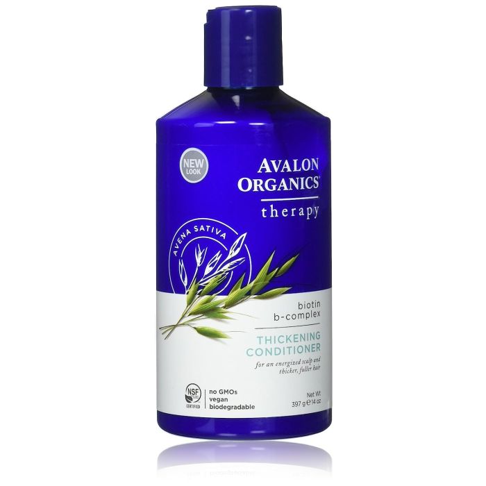 Thickening Biotin B Complex Conditioner 14 Oz Vegan Avalon Organics - supplemynts.com