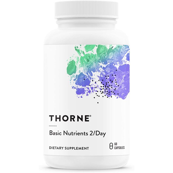 Thorne Basic Nutrients 2/Day Complete Multivitamin 60 Caps - supplemynts.com