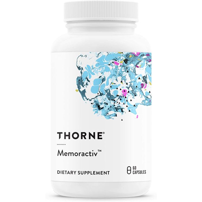 Thorne Memoractiv Nootropic Brain Supplement 60 Caps - supplemynts.com