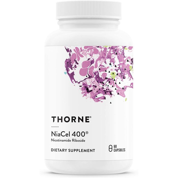 Thorne NiaCel 400 Nicotinamide Riboside 60 Caps Brain Support - supplemynts.com