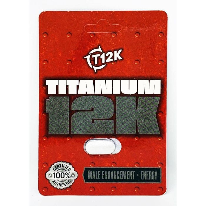 Titanium 12k Male Enhancement Energy Supplement Pill - supplemynts.com