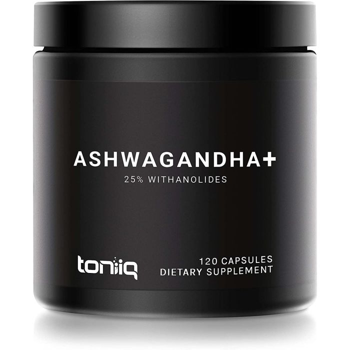 Toniiq Ashwagandha 25% Withanolides Supplement 120 Veggie Caps - supplemynts.com