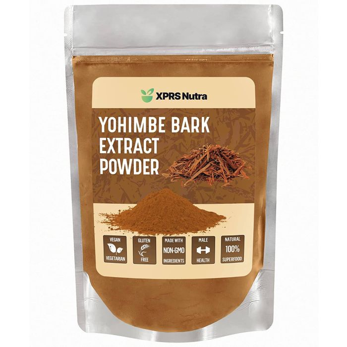 Vegan Gluten Free Supplement Xprs Nutra Yohimbe Bark Extract Powder 8 Oz - supplemynts.com