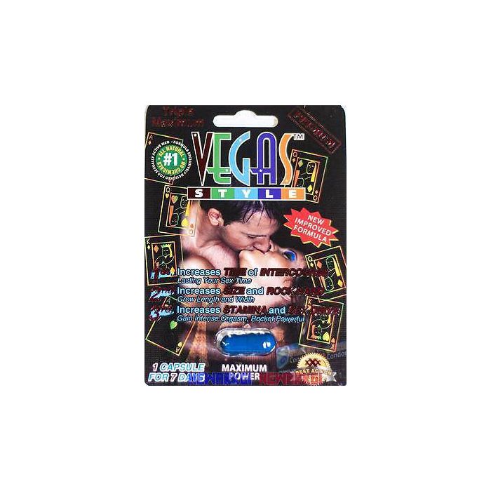 Vegas Style Premium Triple Maximum 2750pwr Men Enhancement Pill - supplemynts.com