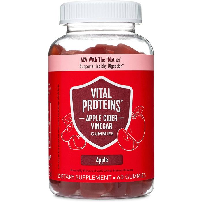 Vital Proteins Apple Cider Vinegar Gummies 60 Energy Boost Supplement - supplemynts.com