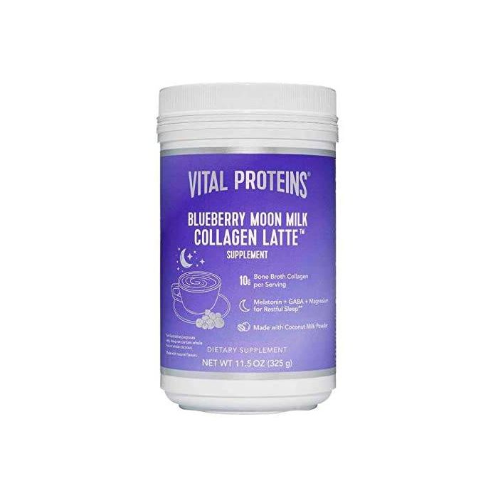 Vital Proteins Blueberry Moon Milk Collagen Latte Supplement 11.5 Oz - supplemynts.com