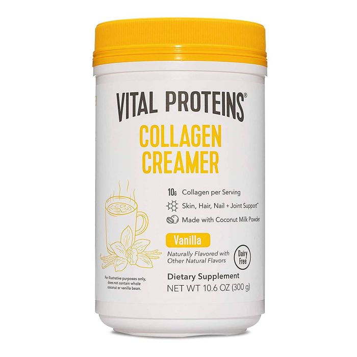 Vital Proteins Collagen Coffee Creamer Vanilla Flavored 10.6 Oz - supplemynts.com