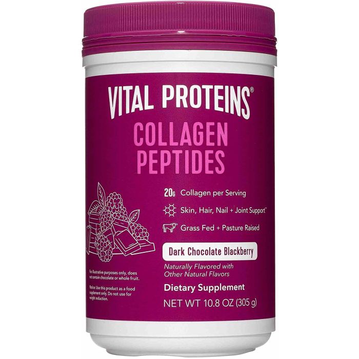 Vital Proteins Collagen Peptides Dark Chocolate Blackberry 10.8 Oz - supplemynts.com