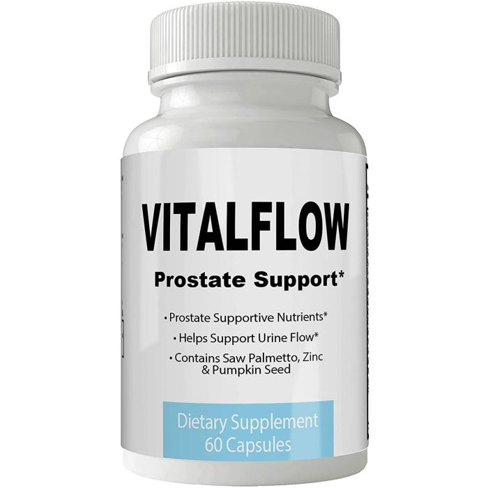 Vitalflow Prostate Support Dietary Supplement 60 Capsules - supplemynts.com