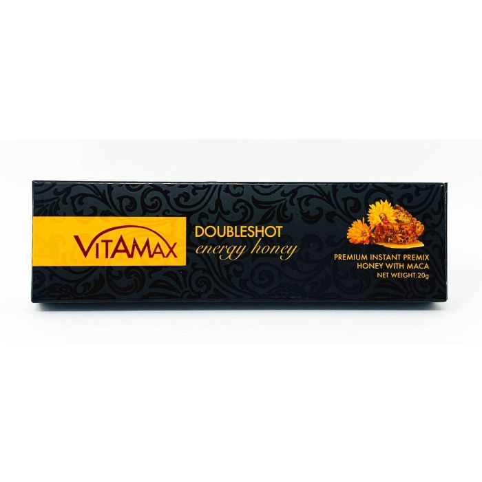 Vitamax Double Shot Energy Honey Male Enhancement Sachet - supplemynts.com