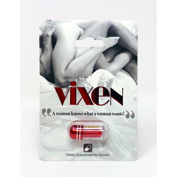 Vixen Female Sensual Enhancement 3500mg Red Pill - supplemynts.com