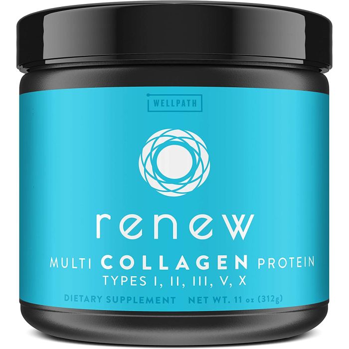 WellPath Renew Multi Collagen Protein Powder 11 Oz - supplemynts.com