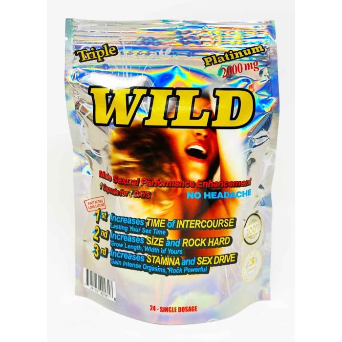 Wild Platinum 2000mg New Packaging Male Sexual Enhancement Pill - supplemynts.com