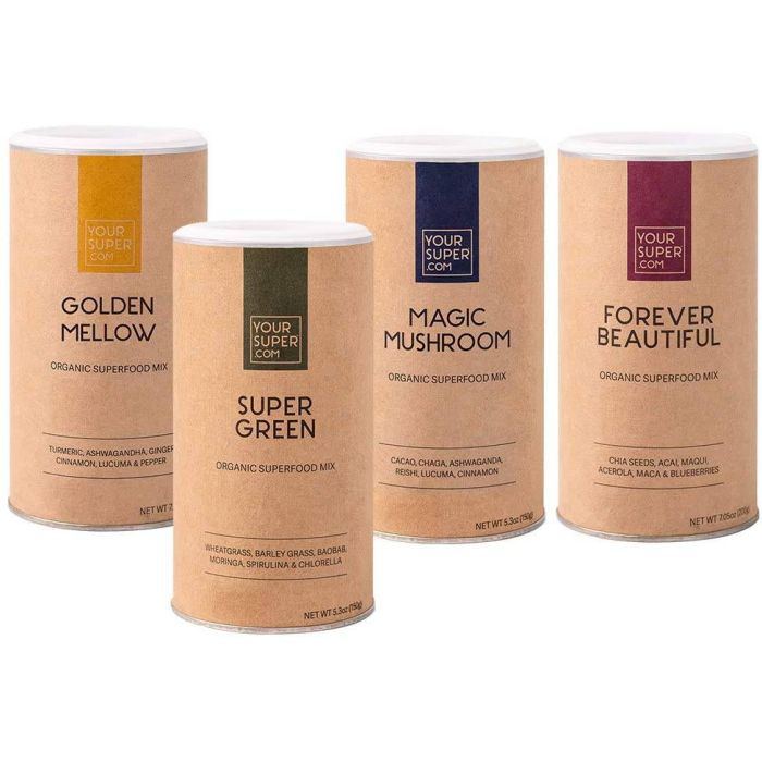 Your Super Immunity Bundle 4 Superfood Mix Powders Set - supplemynts.com
