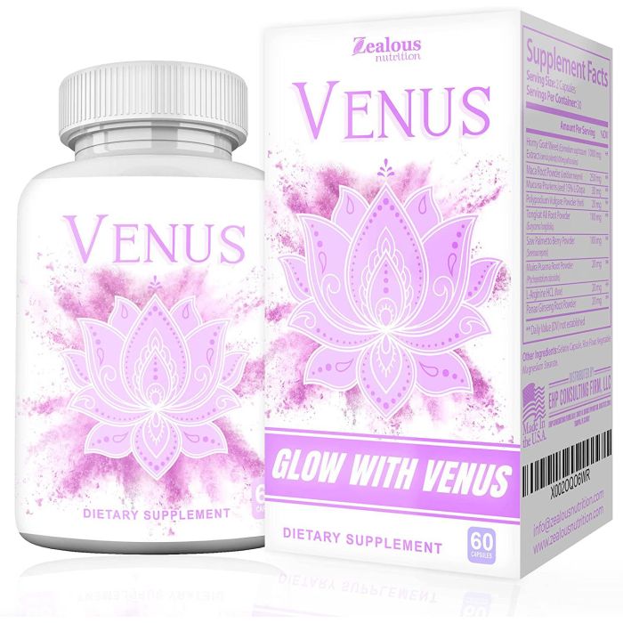 Zealous 60 Caps Venus Female Enhancement Pills - supplemynts.com