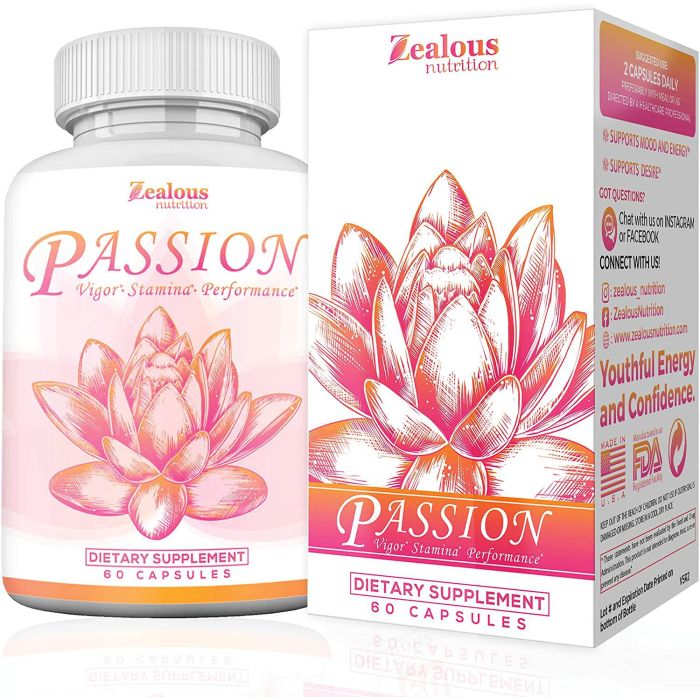 Zealous Passion 60 Caps Female Enhancement Pills - supplemynts.com