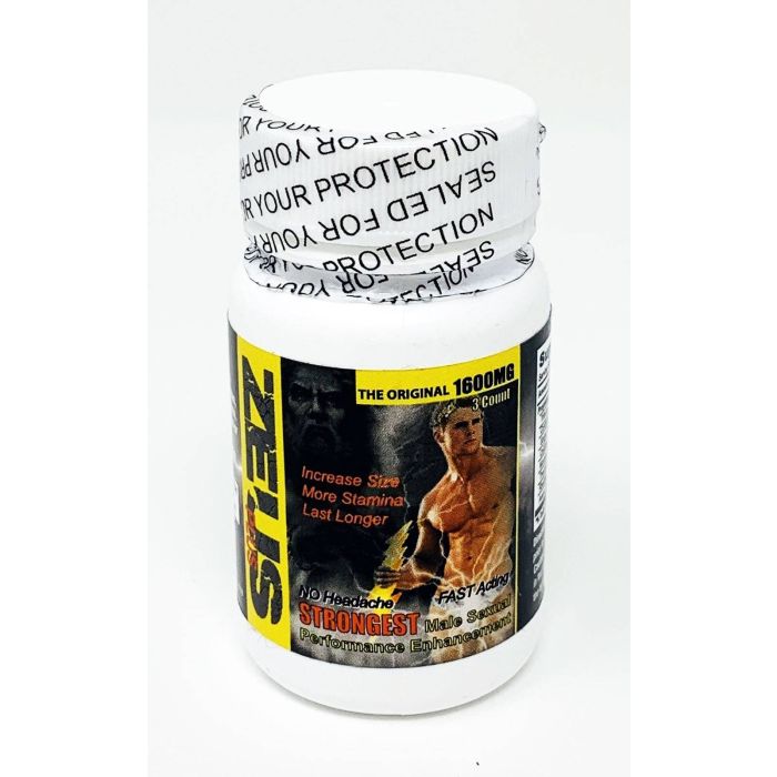 Zeus Plus 1600mg Male Sexual Enhancement 3ct Bottle Pill - supplemynts.com