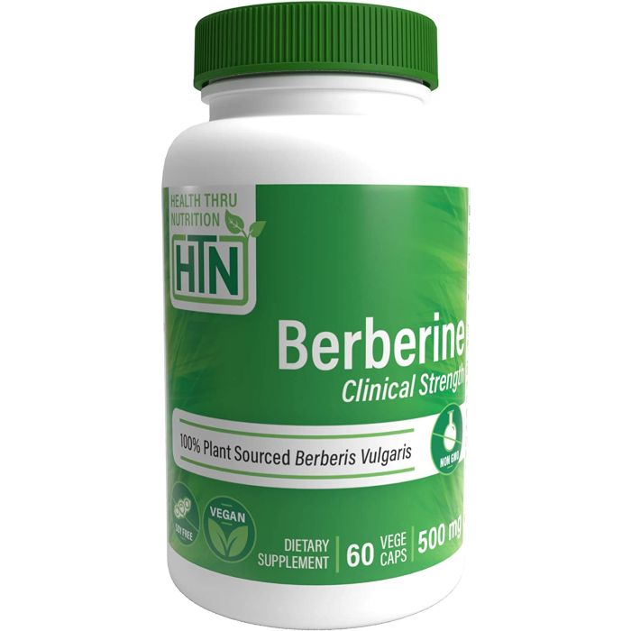 HTN Berberine Clinical Strength 500mg 60 Vege Caps Plant Based Vegan - supplemynts.com