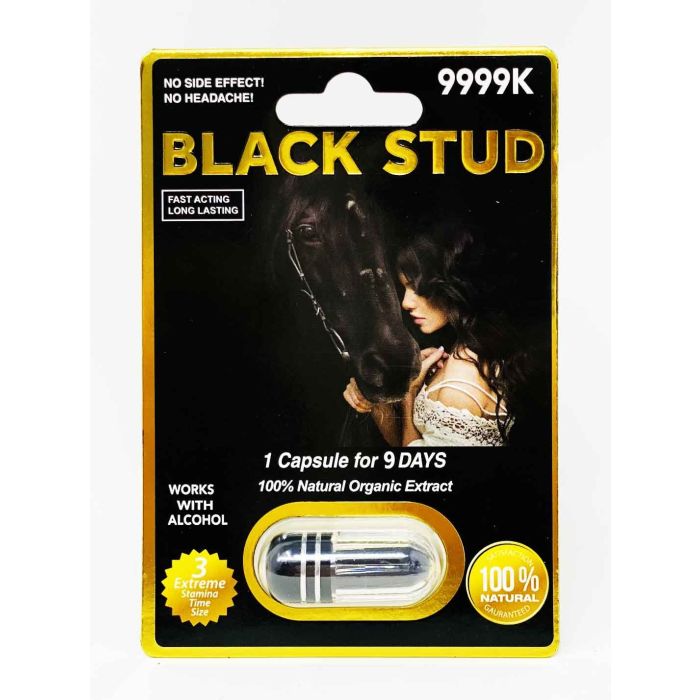 Black Stud 9999K Male Sexual Enhancement Pill - supplemynts.com