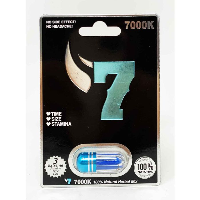 Blue 7 Male Sexual Enhancement 7000k Blue Pill - supplemynts.com