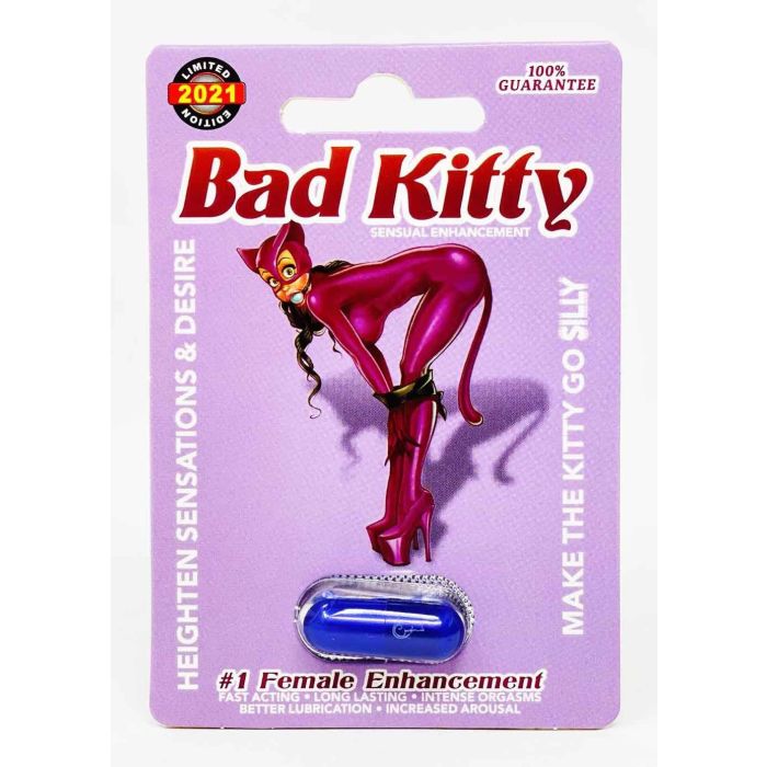 Bad Kitty Female Sensual Enhancement Women Purple Pill - supplemynts.com