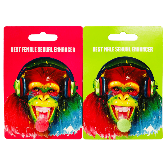 Couple Package Monkey Green Pink Pill Best Sexual Enhancer - supplemynts.com