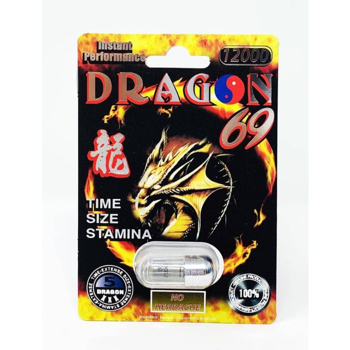 Dragon 69 Platinum 12000 Male Enhancement Pill - supplemynts.com