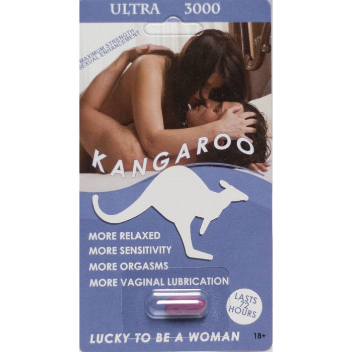 Kangaroo Ultra 3000 Pill Lubrication For Her Lucky To Be A Woman - supplemynts.com