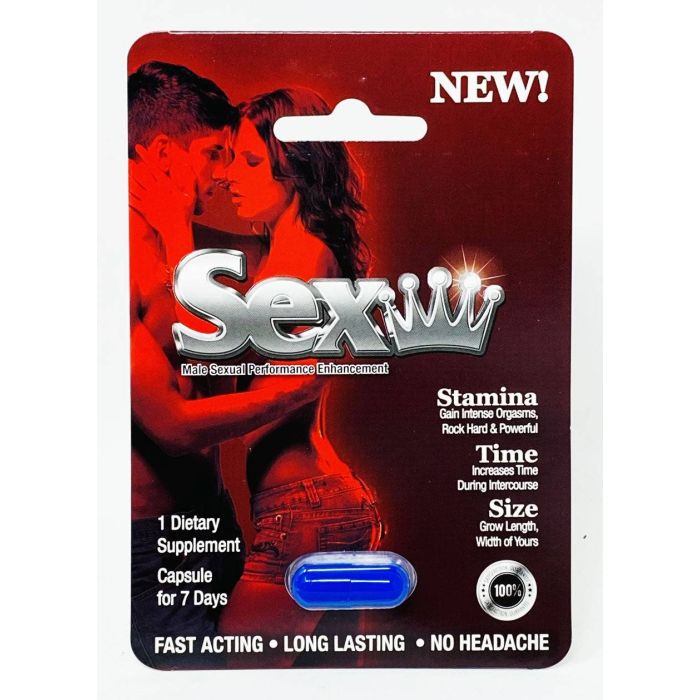Sex King Male Performance Enhancement Blue Pill - supplemynts.com