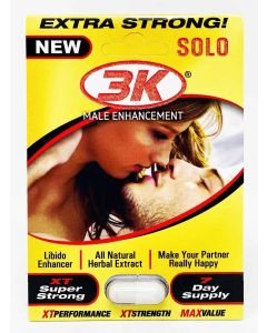 3 Ko White Solo Extra Strong Male Sexual Enhancement Pill - supplemynts.com