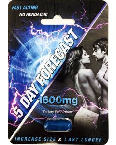 5 Day Forecast Pill 1600mg Dietary Supplement - supplemynts.com