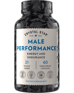 60 Capsules Crystal Star Male Performance Energy Endurance Booster - supplemynts.com