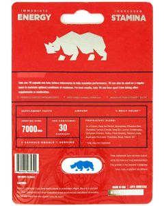 7K Premium Pill Rhino Male Enhancement Red - supplemynts.com