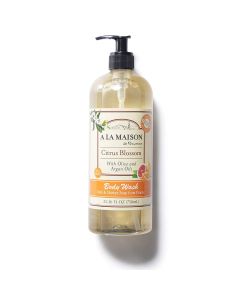 A La Maison Citrus Blossom Hydrating Body Wash 25.36 Oz Shower Gel