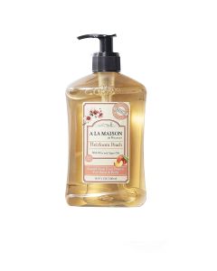 A La Maison Heirloom Peach Liquid Hand Soap 16.9 Oz Bottle