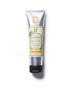A La Maison Honeysuckle Hand Body Lotion 5 Oz Bottle Paraben Free