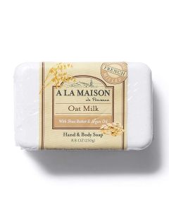 A La Maison Oat Milk Moisturizing Hand Body Bar Soap 8.8 Oz - supplemynts.com