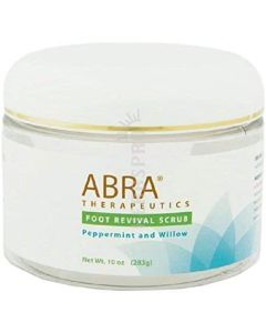 Abra Therapeutics Foot Revival Scrub Peppermint Willow 10 Oz