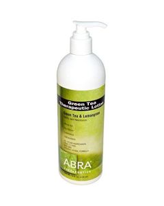 Abra Therapeutics Green Tea Lotion 16 Oz Organic Herbal Extracts - supplemynts.com