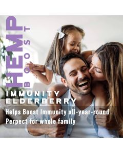 Addot Welllife Hemp Boost Immunity 60 Gummies Elderberry Sambucus - supplemynts.com