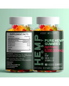 Addot Welllife Pure Hemp 60 Vegan Gummies Natural High Potency Vitamin - supplemynts.com