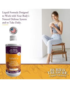 Adult Daily Immune Wellness 16 Oz Gluten Free Buried Treasure