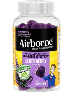Airborne Elderberry Immune Support 50 Antioxidant Gummies - supplemynts.com