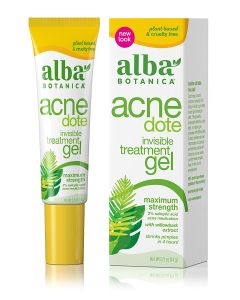 Alba Botanica Acnedote Maximum Strength Invisible Treatment Gel 0.5 Oz