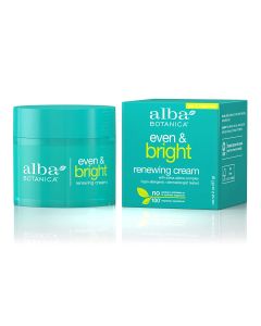 Alba Botanica Even and Bright Renewing Night Cream 2 Oz